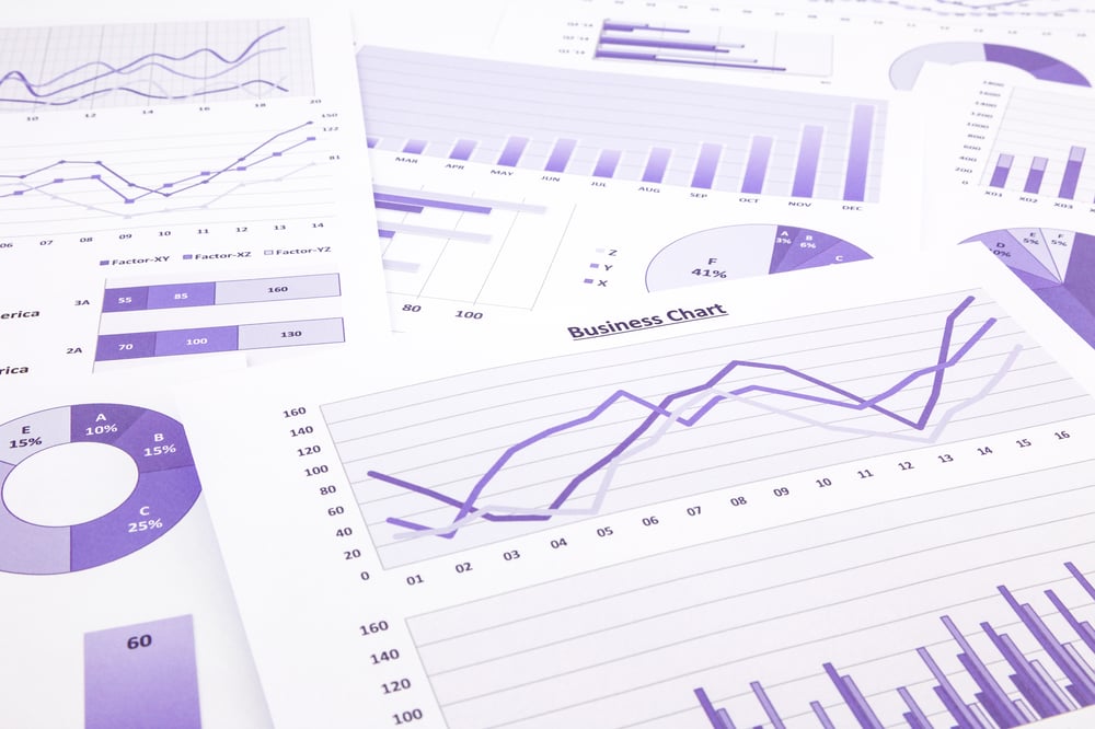 bigstock-Purple-Business-Charts-Graphs-68803846